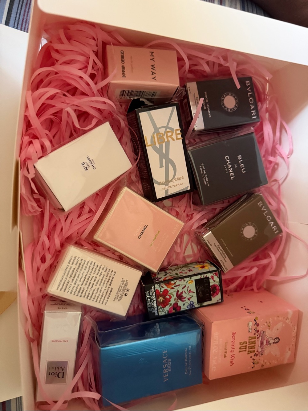 Fragrance Sample 12 boxes